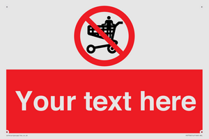 Custom prohibition no standing in trolley